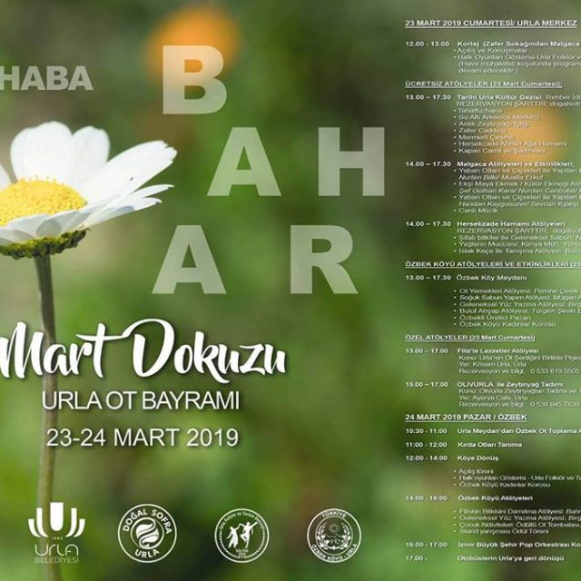 MART DOKUZU URLA OT BAYRAMI